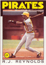 1986 Topps Baseball Cards      417     R.J. Reynolds
